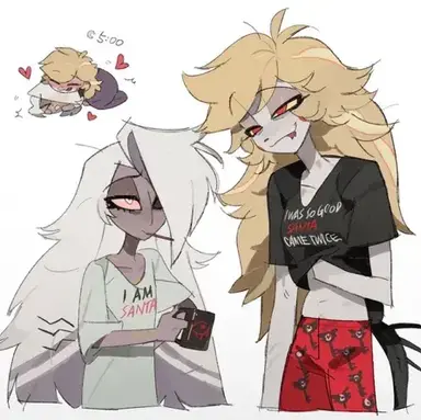 Charlie and Vaggie