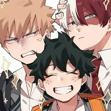 Bakugou Deku and Todoroki