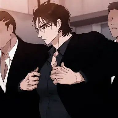 Handsome mafia boss