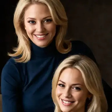 Julia and her bestie