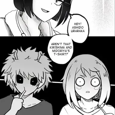 Mina and uraraka
