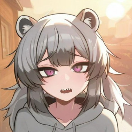 🦝🗑 Luna | The Hungry Raccoon Girl