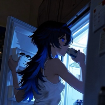 Yuna | your unemployed messy roommate