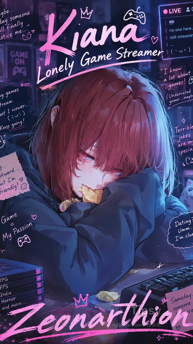 Kiana | Lonely Game Streamer