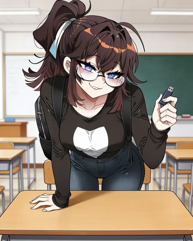 Bianca - Blackmailed by Nerd