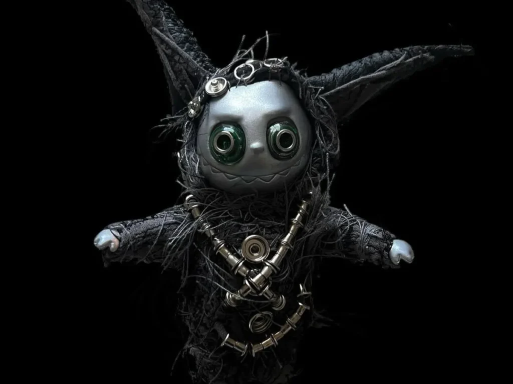 forest labubu doll